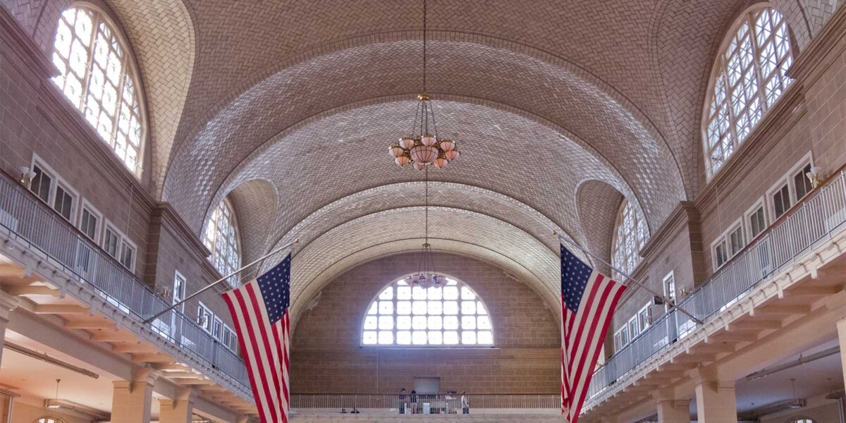 Bóveda Rafael Guastavino en Ellis Island