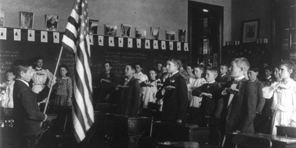 Pledge Of Allegiance 1899